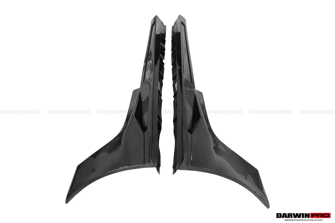 2016 - 2018 Audi R8 Coupe/Spyder iMPII Carbon Fiber Side Skirts Add on